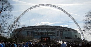 On the way to Wembley