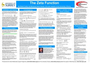 the zeta function
