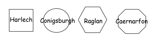 castle shape options