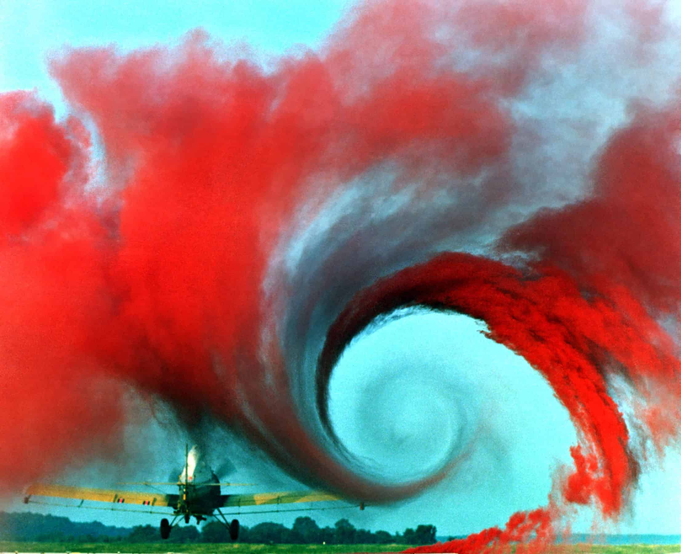 Airplane vortex